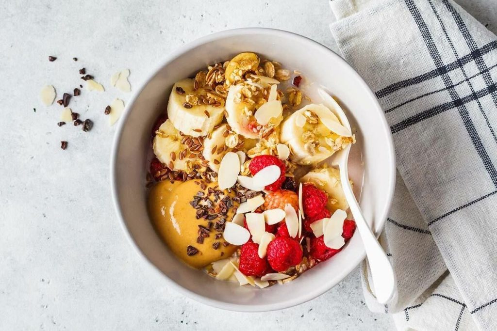 Snack de bowl energetico